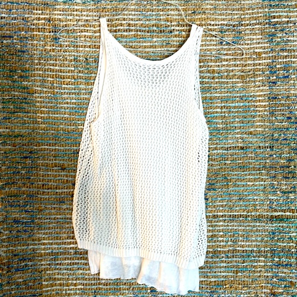 Acrobat Mesh Tank Top With Built in Slip - Picture 3 of 4